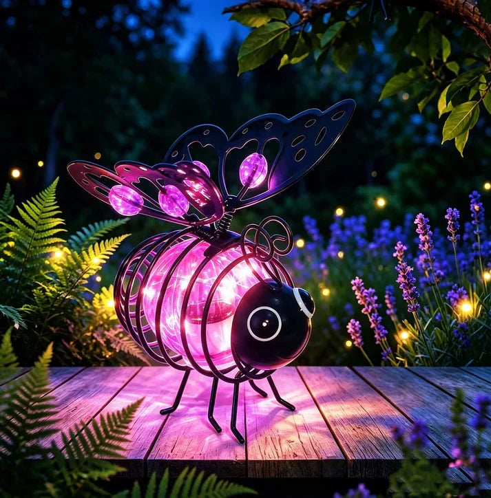 ⏰🔥LIMITED TIME 50% OFF!🔥Ivosoma® 50K+ SOLD! Solar-powered hanging bee lamp🌞🌜