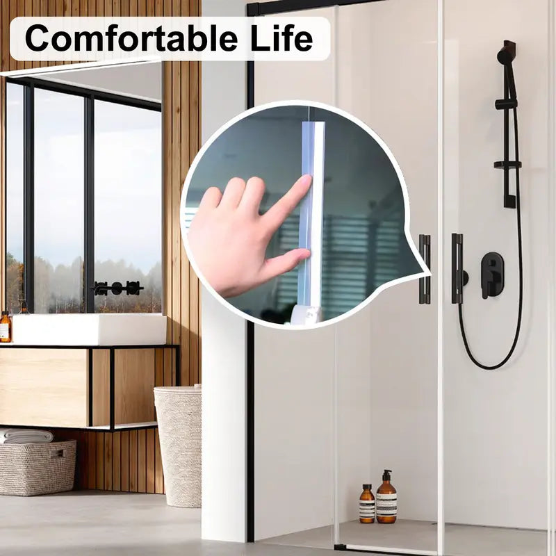 Dlibryla® 16.4Ft Door Weather Stripping | Adhesive Draft Stopper Seal Strip for Doors, Windows & Shower Doors