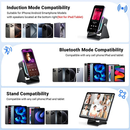 📱LAST DAY 50% OFF📣Wireless Induction Audio Speaker Stand