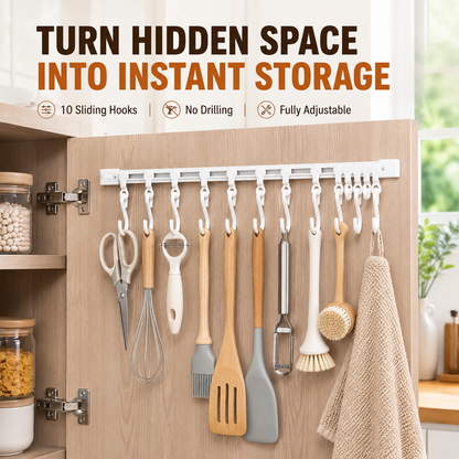 🪝LAST DAY 50% OFF💯Dlibryla® Multifunctional Slide Rail Hook