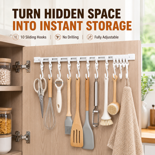 🪝LAST DAY 50% OFF💯Dlibryla® Multifunctional Slide Rail Hook