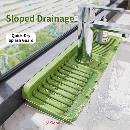 🔈 Hot Sale 50% OFF 🔥Minimalist Auto-Draining Silicone Sink Mat
