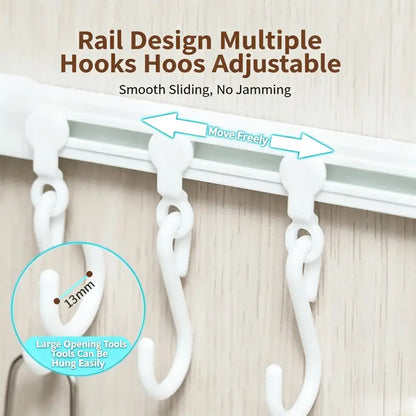 🪝LAST DAY 50% OFF💯Dlibryla® Multifunctional Slide Rail Hook