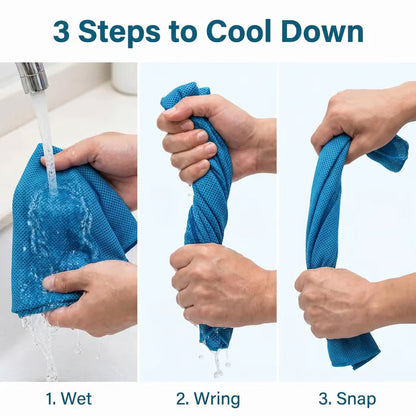 🏃❄️LAST DAY 50% OFF ✨Orodira®Cold Sweat Towel You Can Use Anywhere, Anytime! Reusable Soft Absorbent Cooling Portab