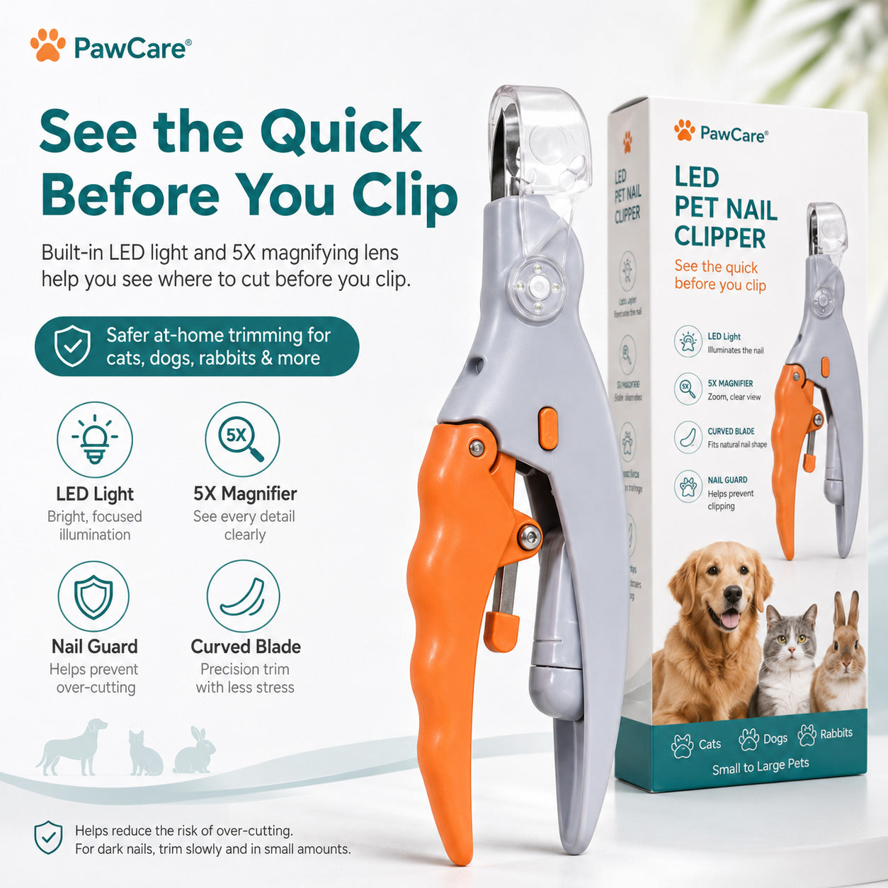 LED Pet Nail Clippers