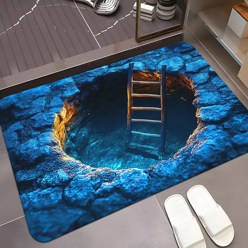 ✨LAST DAY 50% OFF✨Endless Abyss Illusion Doormat – Mind-Bending 3D Visual Effect