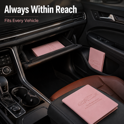 👝LAST DAY 50% OFF🚗 Car Registration & Insurance Document Holder | Premium PU Leather Organizer