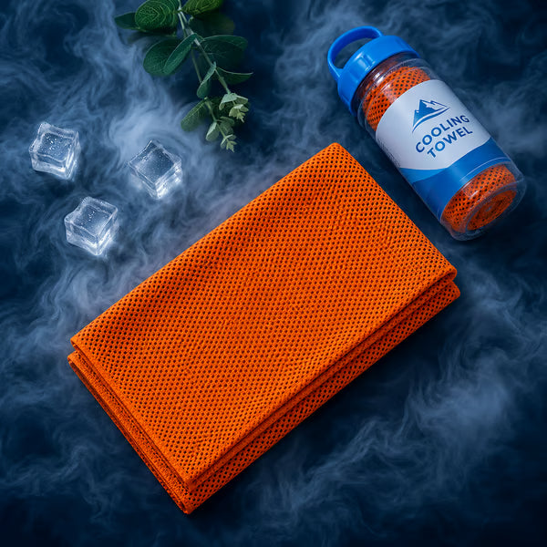 🏃❄️LAST DAY 50% OFF ✨Orodira®Cold Sweat Towel You Can Use Anywhere, Anytime! Reusable Soft Absorbent Cooling Portab