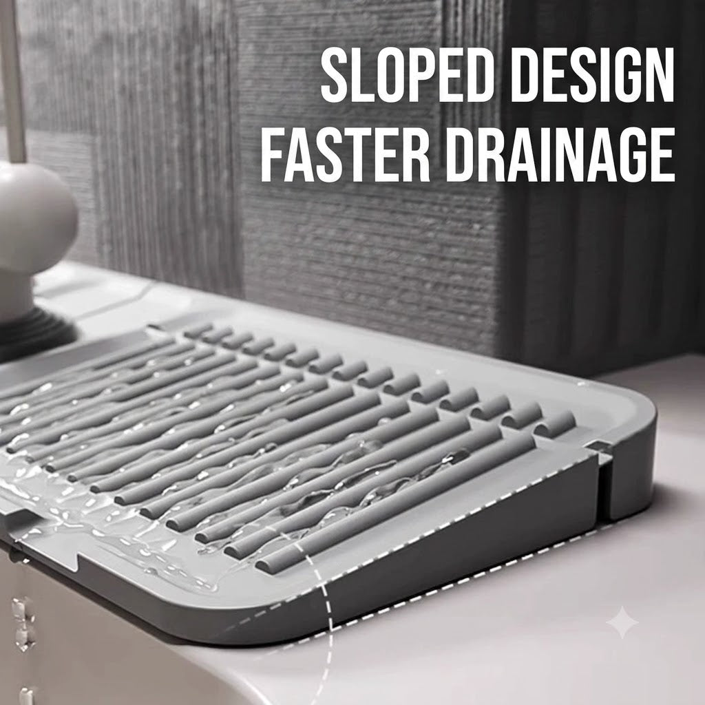 🔈 Hot Sale 50% OFF 🔥Minimalist Auto-Draining Silicone Sink Mat