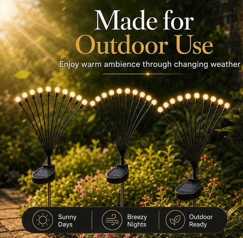 🔥Lasy day 50% OFF-🔥Dlibryla® IP65 Waterproof Solar Powered Firefly Light