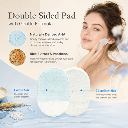Dlibryla® Body Exfoliating Scrub Pads For Bumpy Flaky Skin 8 Pack