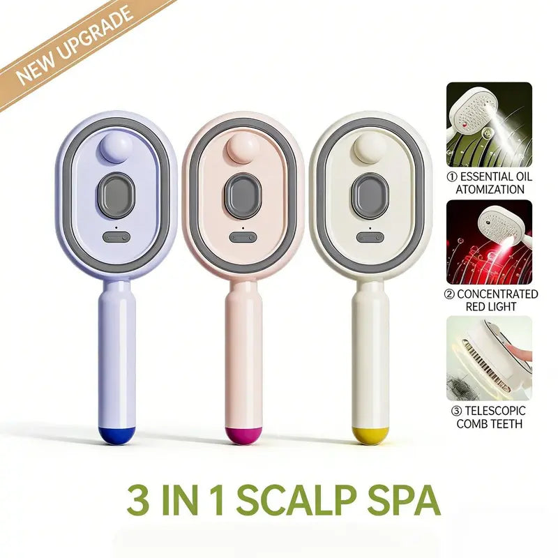 🔥Day Sale 50% OFF🔥Electric Steam Brush 5-in-1 SilkGlide Styler