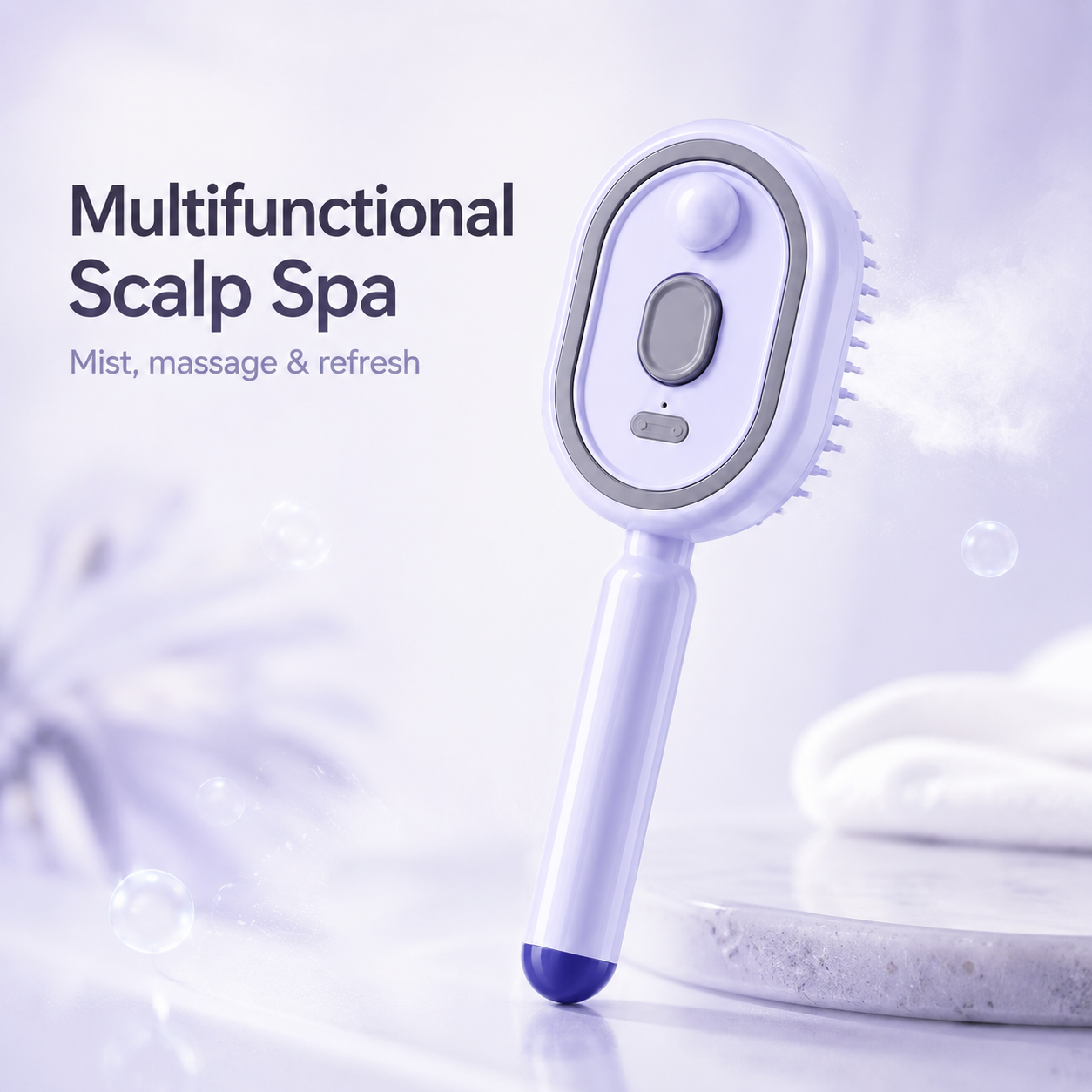 🔥Day Sale 50% OFF🔥Electric Steam Brush 5-in-1 SilkGlide Styler