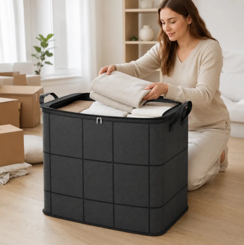 ⚡Hot Sales 75% OFF🔥-Spacious Moving Storage Bin