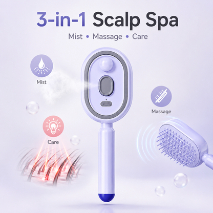 🔥Day Sale 50% OFF🔥Electric Steam Brush 5-in-1 SilkGlide Styler