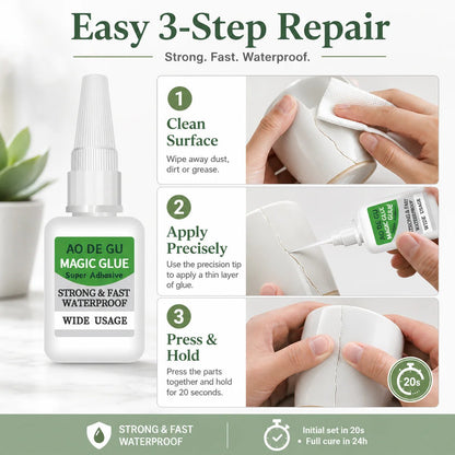 ⚡Dlibryla® Fast-Setting Super Glue Kit – 4 × 20mL Per Set