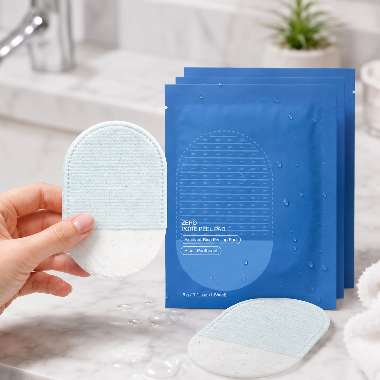 Dlibryla® Body Exfoliating Scrub Pads For Bumpy Flaky Skin 8 Pack