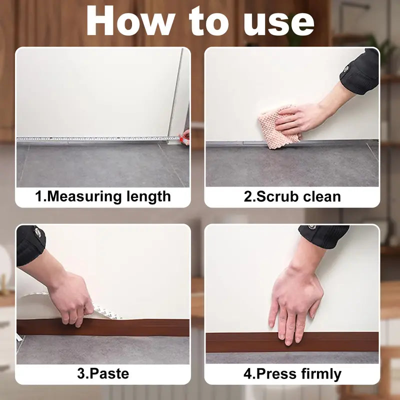 Dlibryla® 16.4Ft Door Weather Stripping | Adhesive Draft Stopper Seal Strip for Doors, Windows & Shower Doors