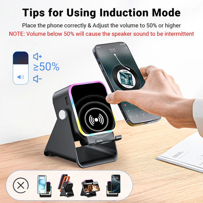 📱LAST DAY 50% OFF📣Wireless Induction Audio Speaker Stand