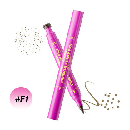 🎉Last Day 50% OFF🔥3-in-1 Waterproof Freckle Stamp Pen & Fine-Tip Liner