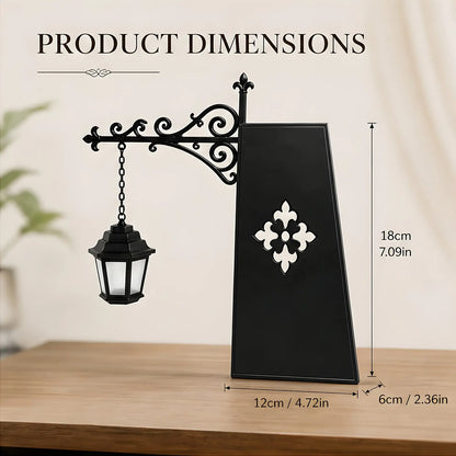 Dlibryla® Mini Library Lantern Shelf Lamp for Cozy Reading Nook Decor