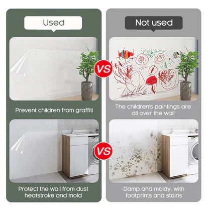 🔥LAST DAY 50% OFF ✨Self-Adhesive Transparent Electrostatic Wall Protection Film