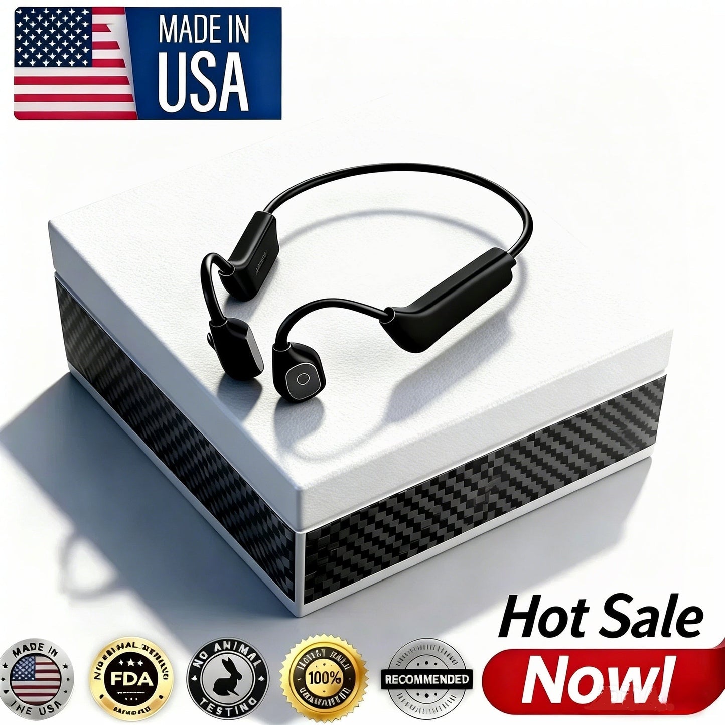 💥Limited Time Sale💖 💥Bone conduction Hearing Headphones