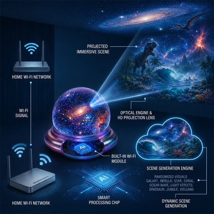 🌈HOT SALE💡Ivosoma® Galaxy Night Light Projector🦕