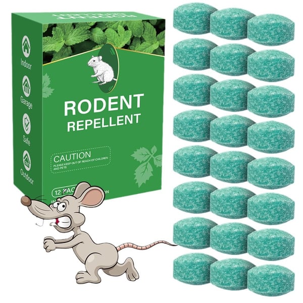 🐹LAST DAY 50% OFF🐹12 Pack Peppermint Pest Repellent Balls - Mice Rats Spiders Gone! ✅