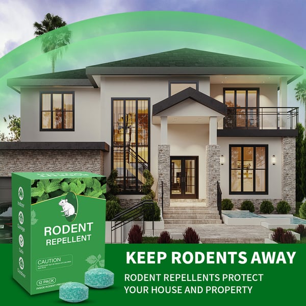 🐹LAST DAY 50% OFF🐹12 Pack Peppermint Pest Repellent Balls - Mice Rats Spiders Gone! ✅
