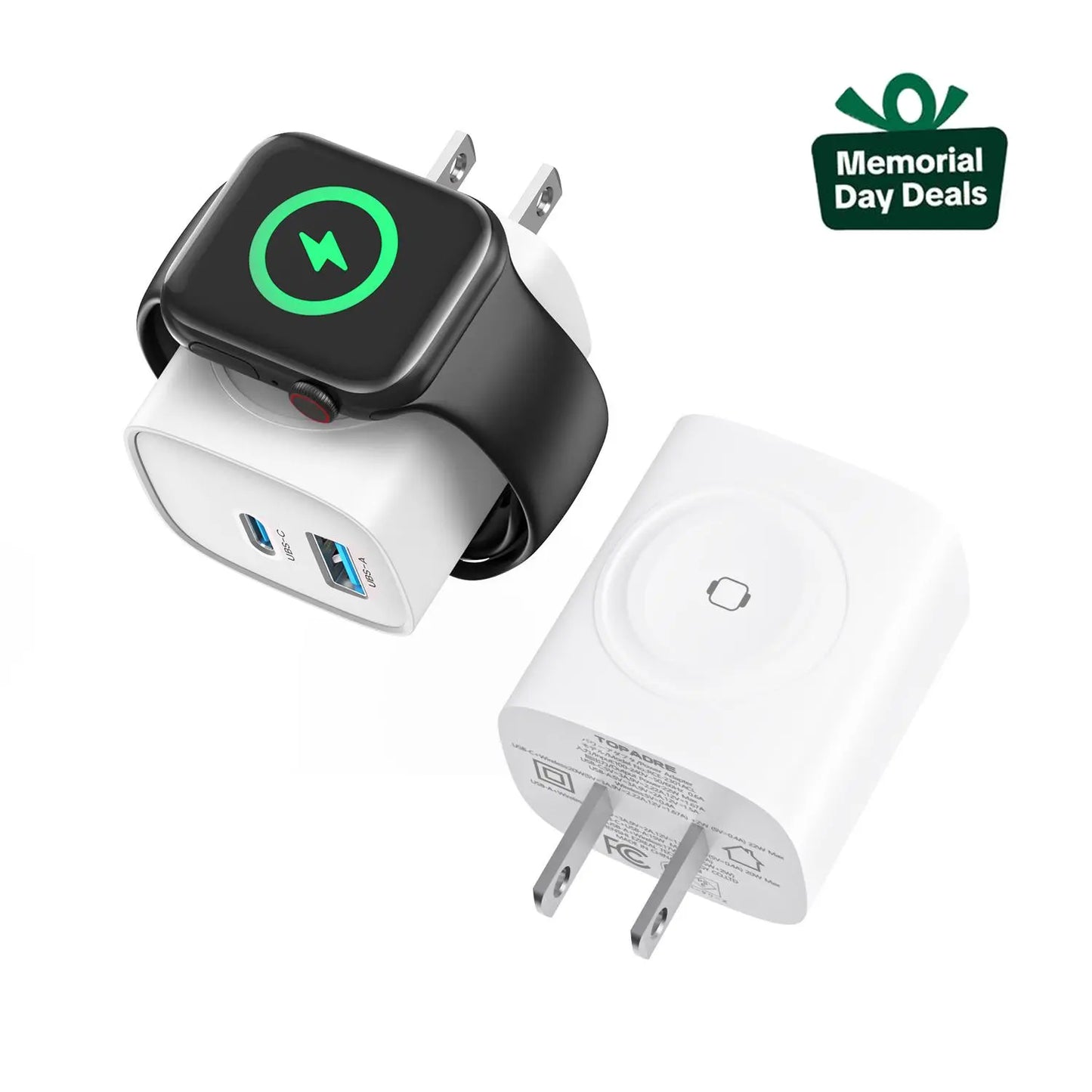 ❤LAST DAY 50% OFF🔋Ivosoma® 3-in-1 Magnetic Apple Watch Charger | Fast USB-C Wall Charger