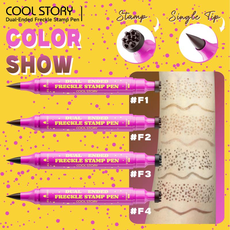 🎉Last Day 50% OFF🔥3-in-1 Waterproof Freckle Stamp Pen & Fine-Tip Liner