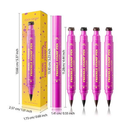 🎉Last Day 50% OFF🔥3-in-1 Waterproof Freckle Stamp Pen & Fine-Tip Liner