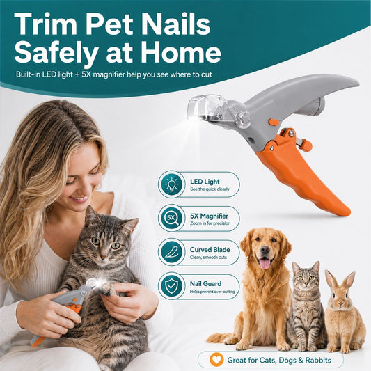 LED Pet Nail Clippers