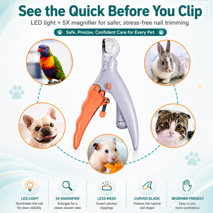 LED Pet Nail Clippers