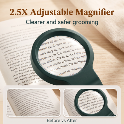 🔥Buy 1 Get 1 Free🔥Dlibryla® Stainless Steel Magnifying Nail Clipper – 3X Magnifying Glass