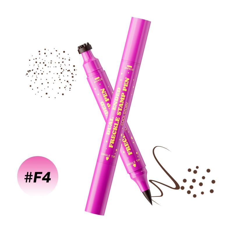 🎉Last Day 50% OFF🔥3-in-1 Waterproof Freckle Stamp Pen & Fine-Tip Liner