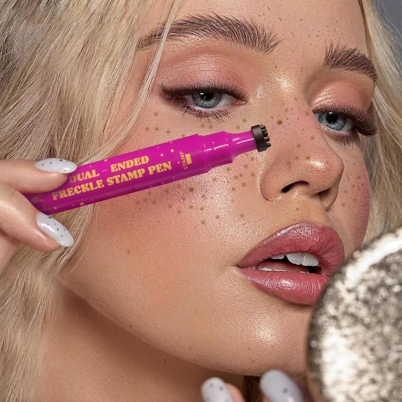 🎉Last Day 50% OFF🔥3-in-1 Waterproof Freckle Stamp Pen & Fine-Tip Liner