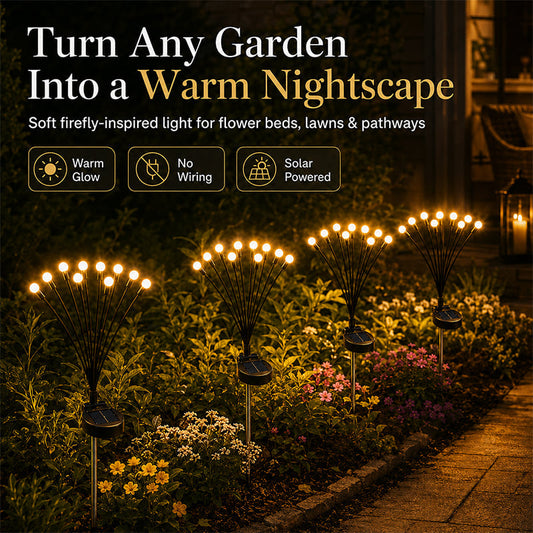 🔥Lasy day 50% OFF-🔥Dlibryla® IP65 Waterproof Solar Powered Firefly Light