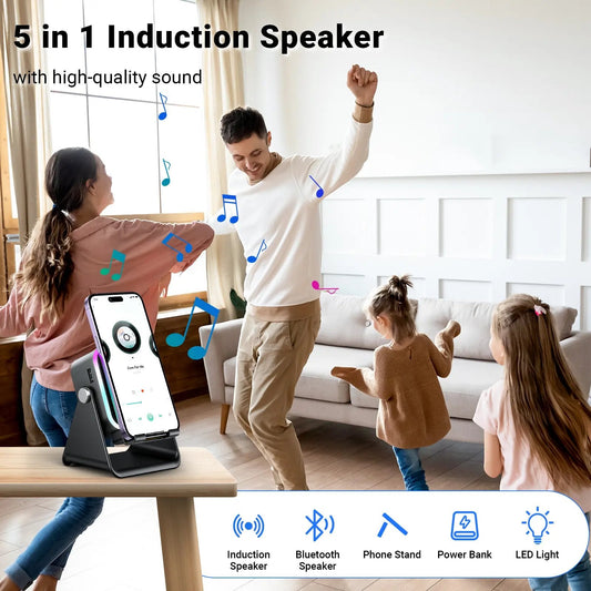 📱LAST DAY 50% OFF📣Wireless Induction Audio Speaker Stand