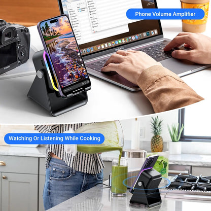 📱LAST DAY 50% OFF📣Wireless Induction Audio Speaker Stand