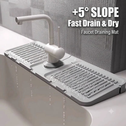 🔈 Hot Sale 50% OFF 🔥Minimalist Auto-Draining Silicone Sink Mat