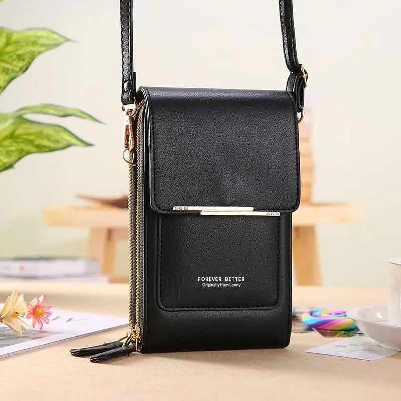 💞LAST DAY 50% OFF ✨👜📱 Simple and elegant women's touchscreen crossbody phone wallet