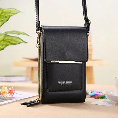 💞LAST DAY 50% OFF ✨👜📱 Simple and elegant women's touchscreen crossbody phone wallet