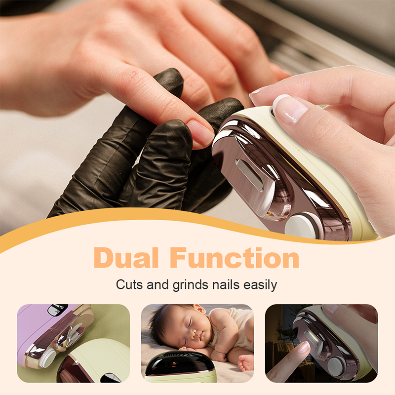 ✂️ LIMITED-TIME 50% OFF! 💅Ivosoma® 2-in-1 Smart Electric Nail Clipper & Polisher 🌟