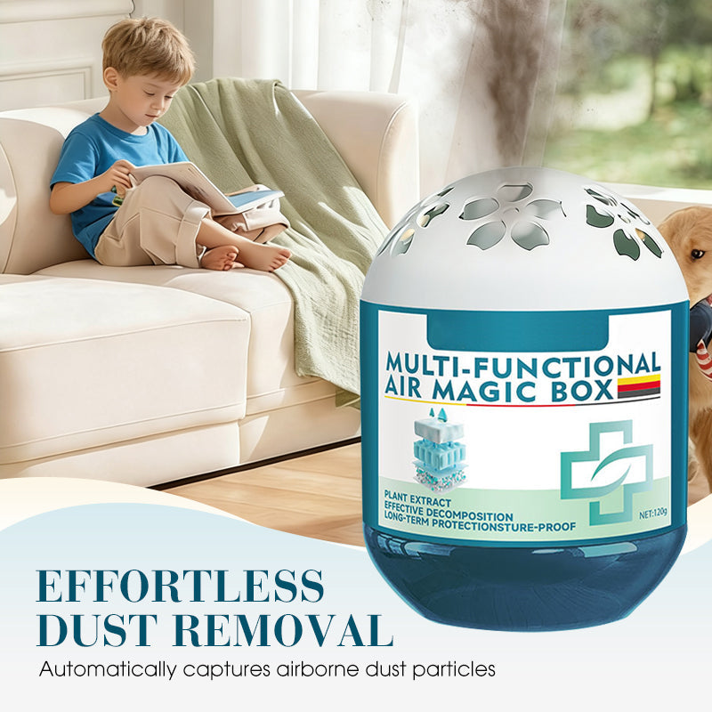 🔥Limited-Time Pre-Sale⏰Dlibryla® Indoor Air Purification Dust Removal Magic Box🏠🌿