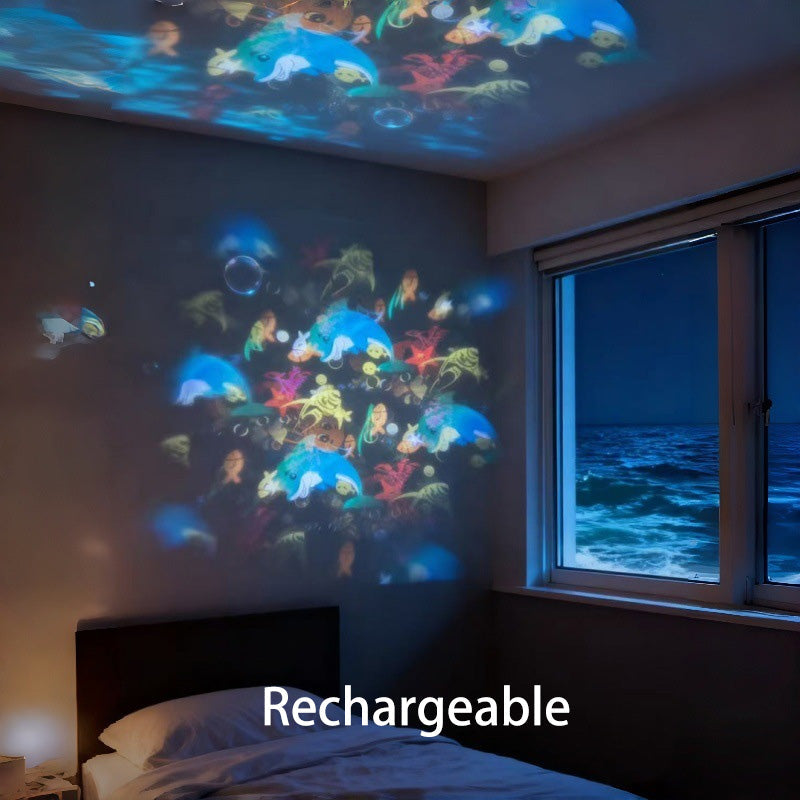 🥳2026 HOT SALE🥳💥🌈 50% OFF! Ivosoma® Dynamic Rotating LED Light Projector – Calm & relaxation for your home. Gentle moving lights ease restless nights. Perfect for bedroom or living room. 🌙✨