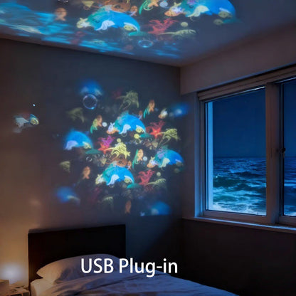 🥳2026 HOT SALE🥳💥🌈 50% OFF! Ivosoma® Dynamic Rotating LED Light Projector – Calm & relaxation for your home. Gentle moving lights ease restless nights. Perfect for bedroom or living room. 🌙✨