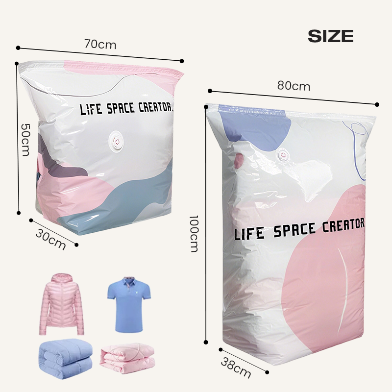 🪶LAST DAY 50% OFF💨Dlibryla® No-Pump 3D Vacuum Storage Bags